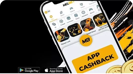 Melbet: Mobile app with cashback